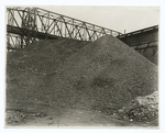 Coke stock pile