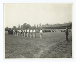 Sack race, employee picnic, Rockdale Works, June 21, 1920