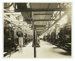 Aisle in spinning department
