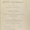 Illustrations of exotic entomology...