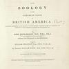 Fauna boreali-americana, or, The zoology of the northern parts of British America