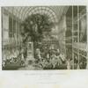 The transept of the Great Exhibition, looking north, held in London in 1851