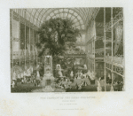 The transept of the Great Exhibition, looking north, held in London in 1851
