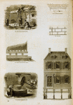 Building construction: Egyptian plasterers, lime grinding mill in Cairo, stonework, brickwork, mode of removing houses in America.