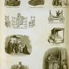 English furniture: beds and chairs.