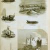 Chinese boats; canoe off New Zealand