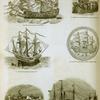 British vessels: fifteenth, sixteenth and seventeenth century ships and war ships, Thames steamers, steam ship.