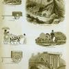 Transportation and vehicles: carts and carriages, palanquins of China and Hindustan, mules, Mandarin courier.