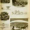 Vehicles: elephant riding; caravanserai; carts of ancient Greece, Rome and Egypt, and of Wales, reindeer sled.