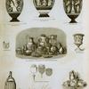 Pottery: Greek and Etruscan vases; Roman containers; Burmese cup, varnished wares, and lathe for varnished ware; Peruvian jar; moulds for porcelain casts.