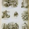 Pottery industry: mill room, flint crushing and grinding, potter's wheel, plate and jug making, Wedgewood.
