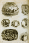 Soap manufacture; alum mining and processing