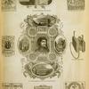 Printing: early printers' marks; papermaking machinery; mould for type founding; William Caxton, first English printer.