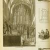 Musical instruments of various periods: harps, organs and virginal, wind instruments.