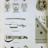 Musical instruments: string, wind and percussion instruments.