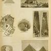 Pyramids and sphinx, Egypt; Drudical stone in Perisa