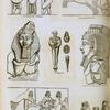 Persian bas-reliefs, Egyptian sculpture