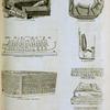 Egyptian sculpture, mummy cases, sarcophagi and hieroglyphics