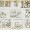 Portions of the nothern frieze of the Parthenon. (British Museum.)