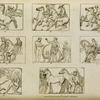 Portions of the western frieze of the Parthenon. (British Museum.)