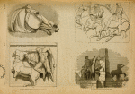 Portions of the Parthenon sculptures, on a larger scale; sculptures in the Piazzi of Monte Cavallo, Rome.