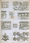 Classical terra-cotta sculpture, and devices on Roman bronze lamps