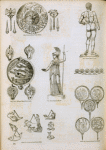 Roman bronze statues, decorative arts, and arms and armor