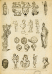 Small statues and miscellaneous figures (chiefly bronze); contained in the British Museum.