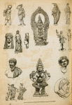 Small statues and miscellaneous figures (chiefly bronze); contained in the British Museum.