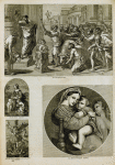 Tapestry cartoon and paintings by Raphael