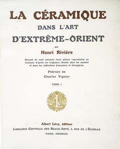 La céramique dans l'art d'Extrême-Orient