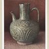 Aiguière en terre émaillée. H. 176 mm., D. 128 mm. (Chine. Dynastie Tang)