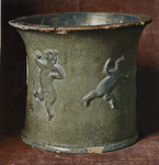 Vase en terre émaillée. H. 180 mm., D. 152 mm. (Chine. Dynastie Soung);