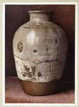 Petit vase en terre émaillée. H. 320 mm., D. 210 mm. (Chine. Dynastie Soung)