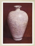 Vase en terre émaillée. H. 320 mm., D. 192 mm. (Chine. Dynastie Soung)