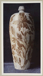 Vase en terre émaillée. H. 425 mm., D. 170 mm. (Chine. Dynastie Soung)