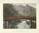 View of Sacred Bridge, at Nikko