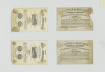 Trade cards depicting children dressed as a : maid, gentleman, chef and sailor.