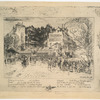 [La Place des Martyrs et la Taverne du Bagne.]