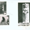 Bali - Pedjeng: (1,2) Image of Deity (Puri Agung, Intaran, Bali (Pedjeng)); (3) Posthumous image, Pedjeng, Bali. 3'6" high, dated 1342