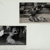 Kebuar (male solo); Wisnu Wardhana dancing Kebuar (Balinese flirtations dance) - a feature in the program of dances given at the University Theatre, Willard Straight Hall, Cornell University in October 1957 - by courtesy of the Rockefeller Foundation