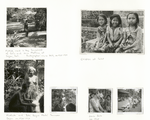 Mukluk, maid in the household of Colin and Jane McPhee, at Sajan, Bali; Children at Selat; Mukluk and Ida Bagus Madé Suwuan, Sajan, ca. 1935-1937; Jane Belo, ca. 1935