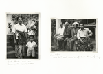 Gusti Rundu and son Sanuan, 25 November, 1956; Arie Smit and members of Gusti Rundu family