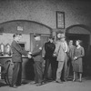 Scene of the arrest of Macready (Charles Bickford) and Capraro (Horace Braham). Sylvia Sidney as Rosalie (extreme right).