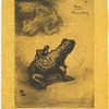 Crapaud bronze.