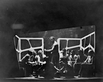 Louis Wolheim (centre, standing) and cast in the stage production The Hairy Ape
