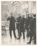 ['Arthur taking the oath at his house.' History VII.]