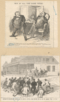 Not at all the same thing; Ankunft des Präsident Arthur auf der Elberon Station, Long Branch, N.J. am 20. Septbr. 1881.