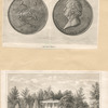 The Astor medal - J. Jacob Astor's former residence, 88th St. near East River - Busts of J.J. Astor [4 portraits, both sides.]