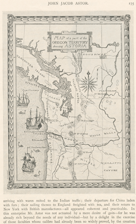 Map of a part of the Oregon Territory